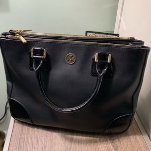 Tory Burch Robinson double zip bag